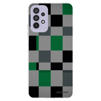 Picasee silikonska prozirna maskica za Samsung Galaxy A32 4G SM-A325F - Block Grid