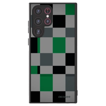 Picasee ULTIMATE CASE za Samsung Galaxy S22 Ultra 5G - Block Grid
