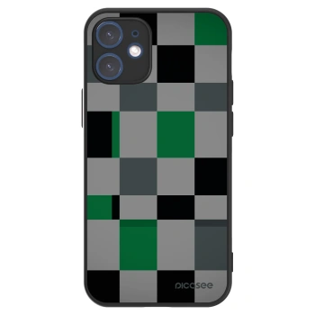 Picasee ULTIMATE CASE MagSafe za Apple iPhone 12 mini - Block Grid