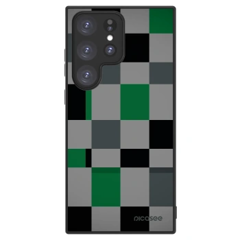 Picasee ULTIMATE CASE za Samsung Galaxy S23 Ultra 5G - Block Grid