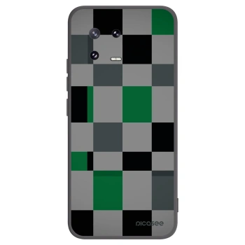 Picasee crna silikonska maskica za Xiaomi 13 Pro - Block Grid