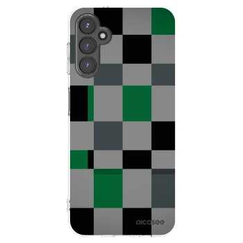 Picasee silikonska prozirna maskica za Samsung Galaxy A14 5G A146P - Block Grid