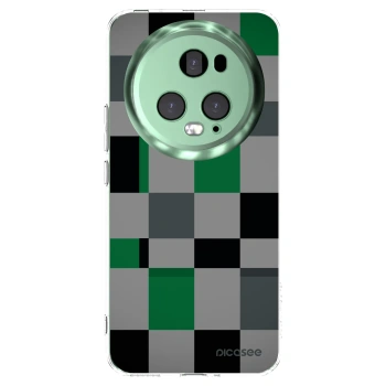 Picasee silikonska prozirna maskica za Honor Magic5 Pro - Block Grid