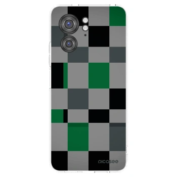 Picasee silikonska prozirna maskica za Motorola Edge 40 - Block Grid