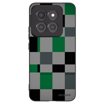 Picasee crna silikonska maskica za Xiaomi 14 Pro - Block Grid