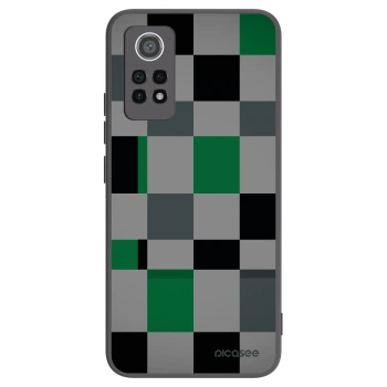 Picasee crna silikonska maskica za Xiaomi Redmi Note 12 Pro 4G - Block Grid