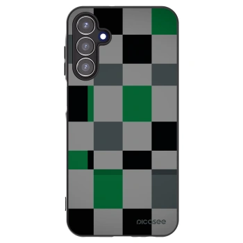 Picasee crna silikonska maskica za Samsung Galaxy A15 A155F 4G - Block Grid