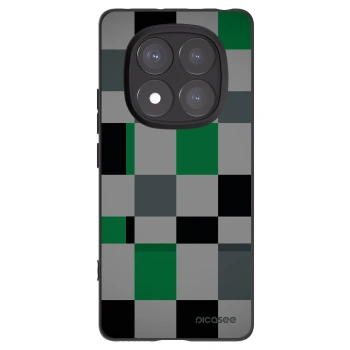 Picasee crna silikonska maskica za Xiaomi Redmi Note 14 Pro 5G - Block Grid