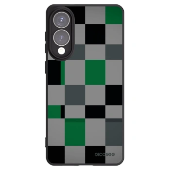 Picasee crna silikonska maskica za Samsung Galaxy S25 Edge 5G - Block Grid