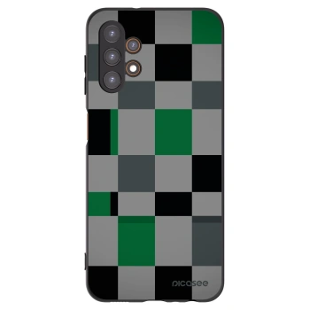 Picasee crna silikonska maskica za Samsung Galaxy A13 5G - Block Grid