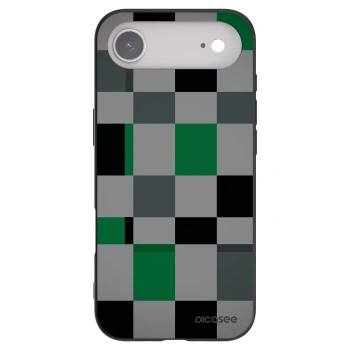 Picasee crna silikonska maskica za Apple iPhone Air - Block Grid