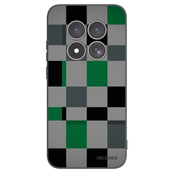 Picasee crna silikonska maskica za Xiaomi Redmi Note 15 Pro 4G - Block Grid