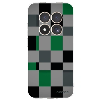 Picasee silikonska prozirna maskica za Xiaomi Redmi Note 15 Pro 4G - Block Grid