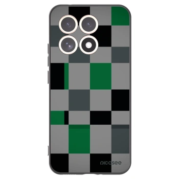 Picasee crna silikonska maskica za Xiaomi 15T - Block Grid