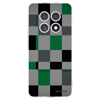 Picasee silikonska prozirna maskica za Xiaomi Redmi Note 15 - Block Grid