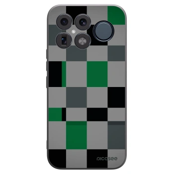 Picasee crna silikonska maskica za Xiaomi Poco F8 Ultra - Block Grid