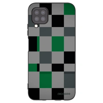 Picasee crna silikonska maskica za Huawei P40 Lite - Block Grid