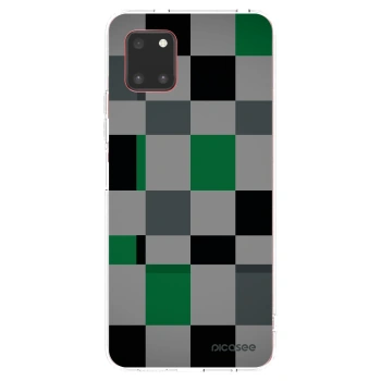Picasee silikonska prozirna maskica za Samsung Galaxy Note 10 Lite N770F - Block Grid