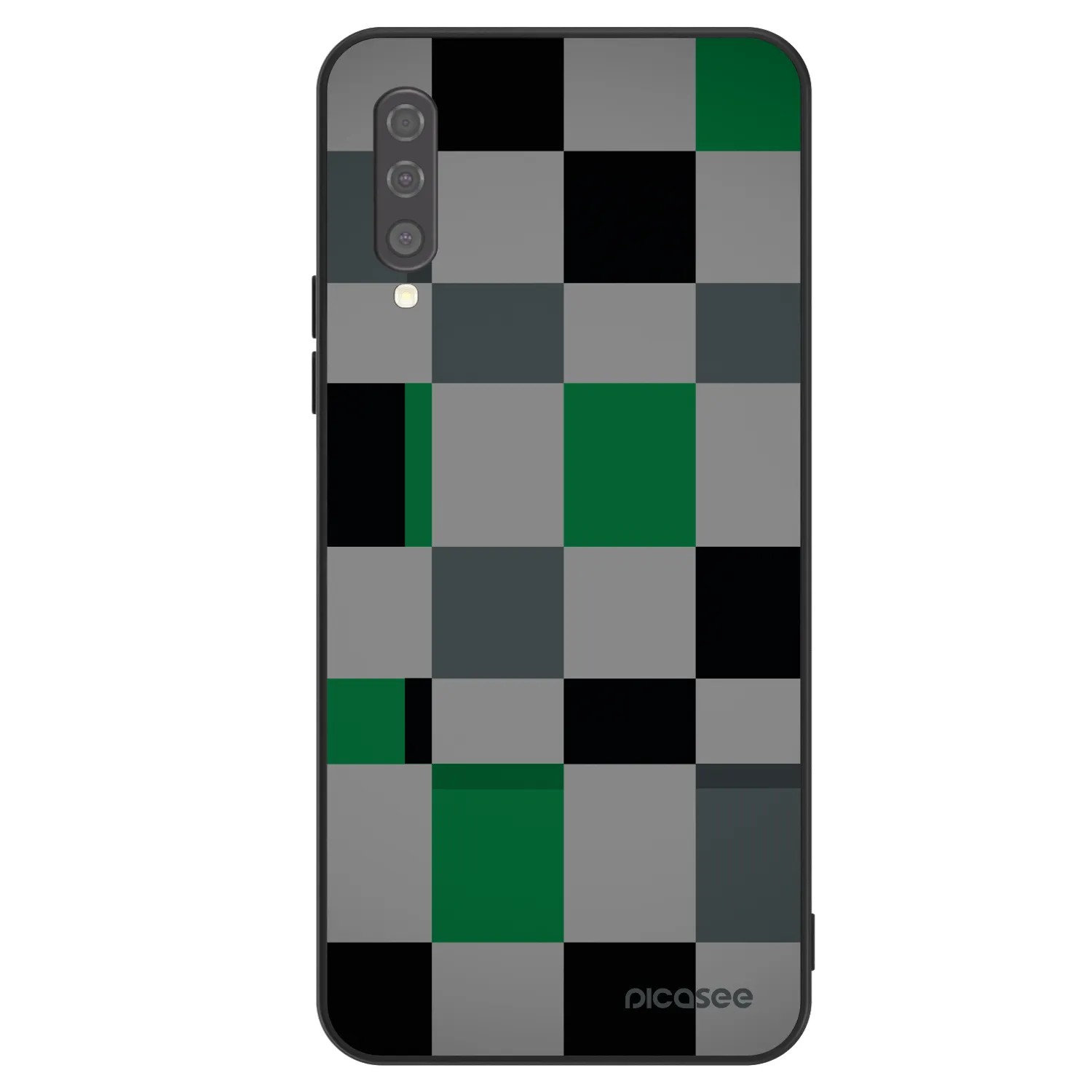 Picasee ULTIMATE CASE za Samsung Galaxy A50 A505F - Block Grid