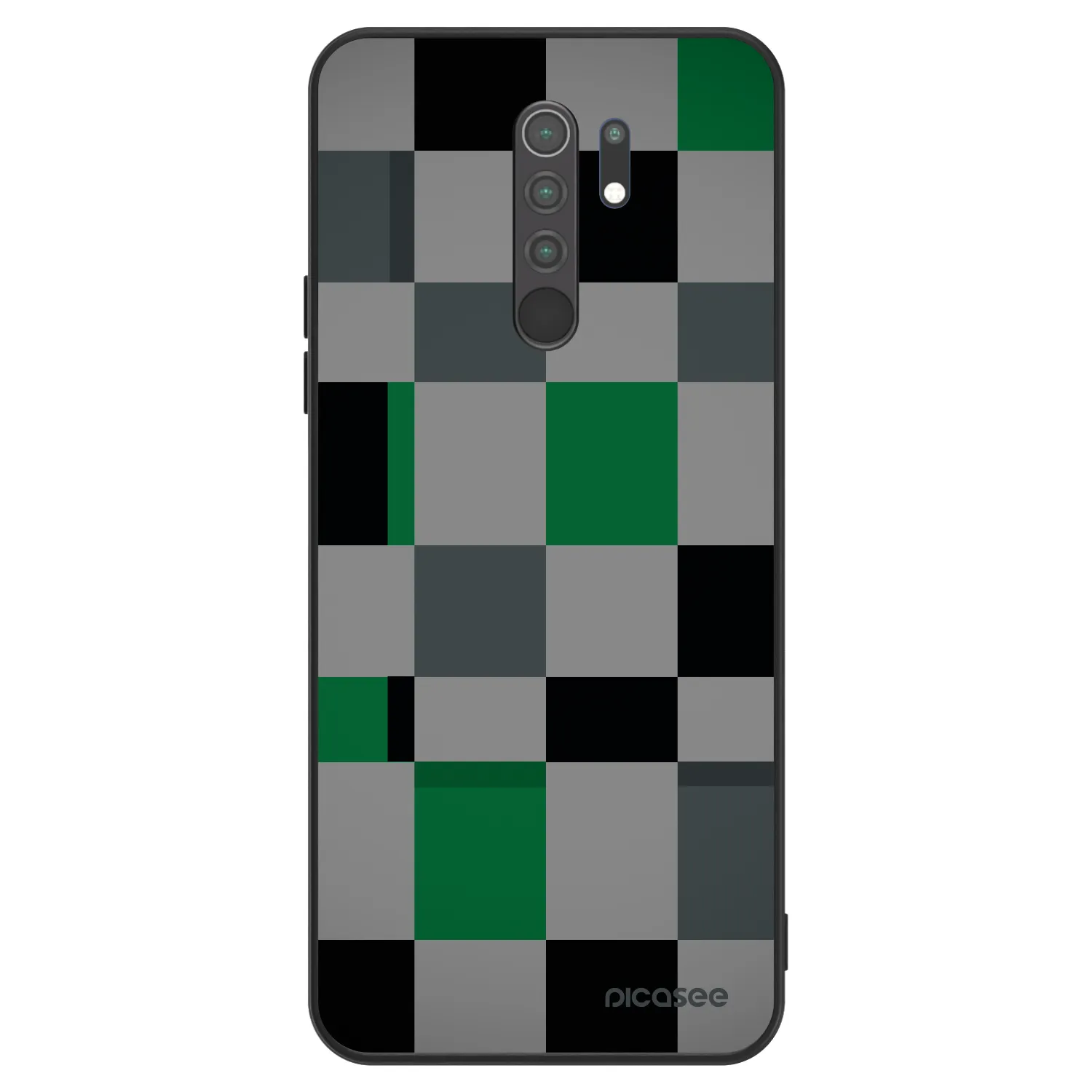 Picasee ULTIMATE CASE za Xiaomi Redmi 9 - Block Grid