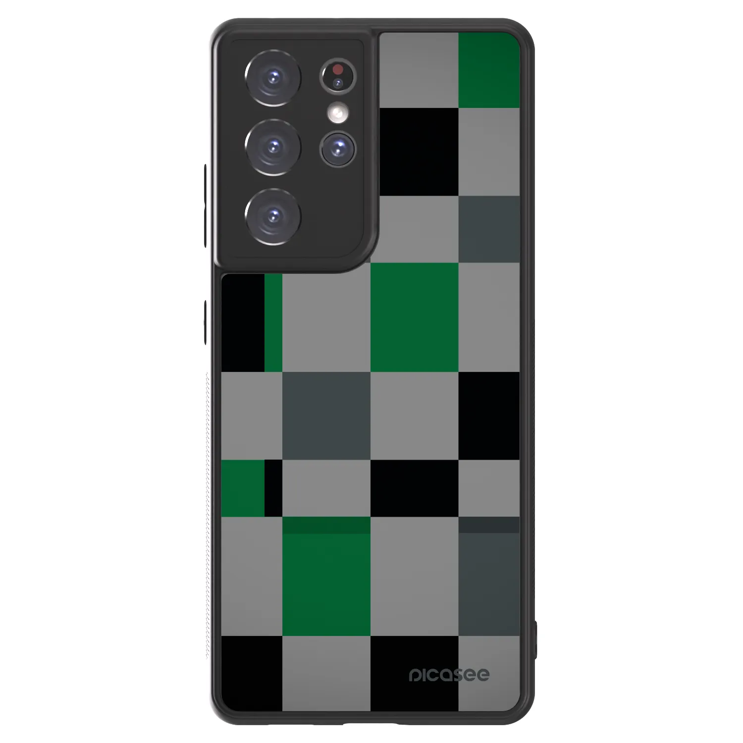Picasee ULTIMATE CASE za Samsung Galaxy S21 Ultra 5G G998B - Block Grid
