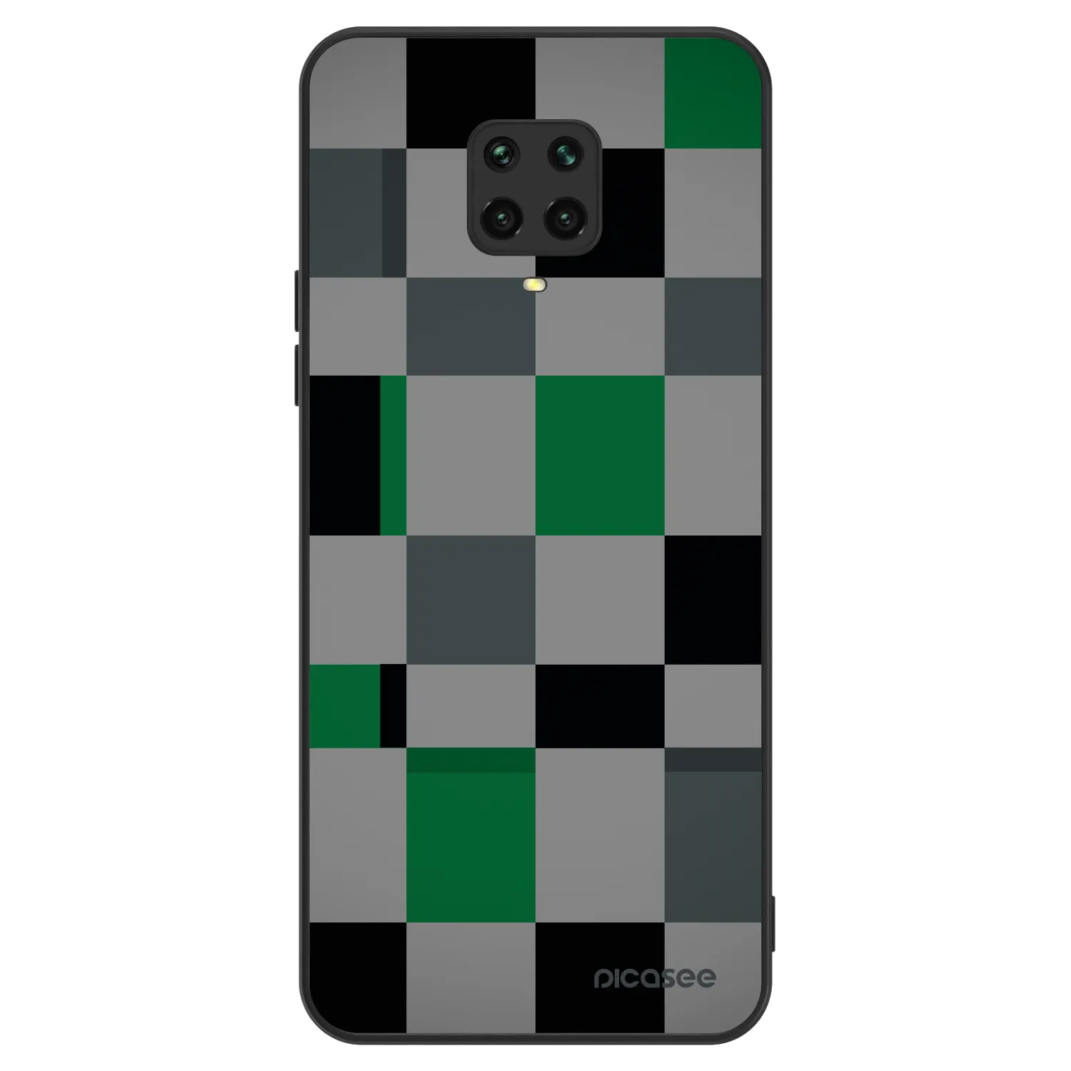 Picasee ULTIMATE CASE za Xiaomi Redmi Note 9S - Block Grid
