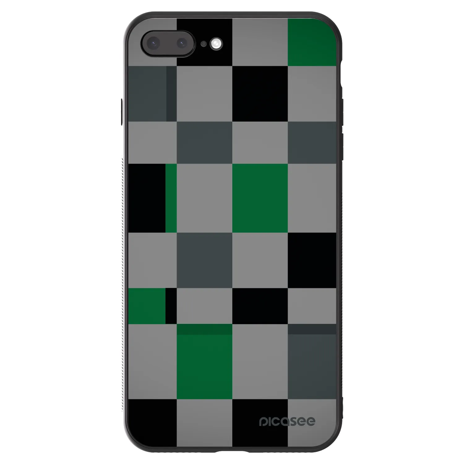 Picasee ULTIMATE CASE za Apple iPhone 8 Plus - Block Grid