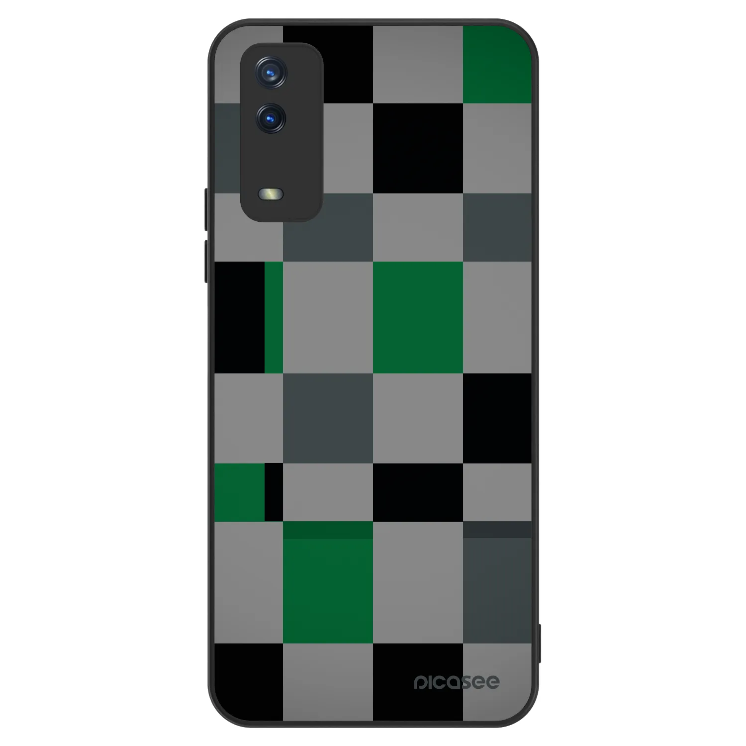 Picasee ULTIMATE CASE za Vivo Y11s - Block Grid