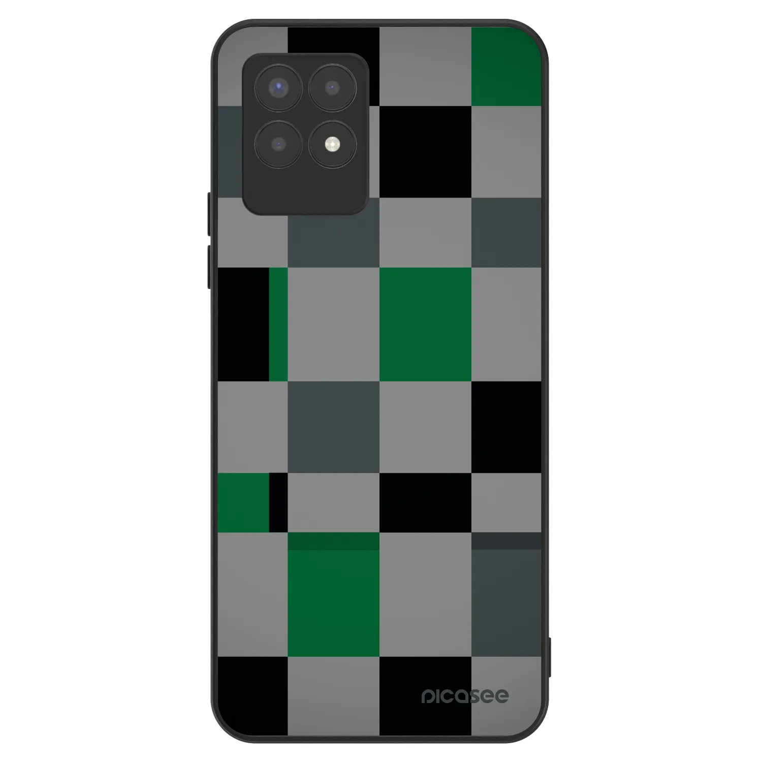 Picasee ULTIMATE CASE za Realme 8i - Block Grid