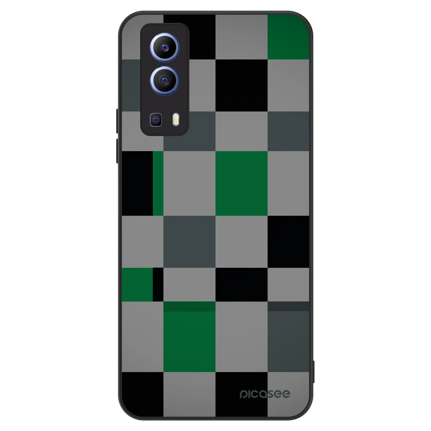 Picasee ULTIMATE CASE za Vivo Y52 5G - Block Grid