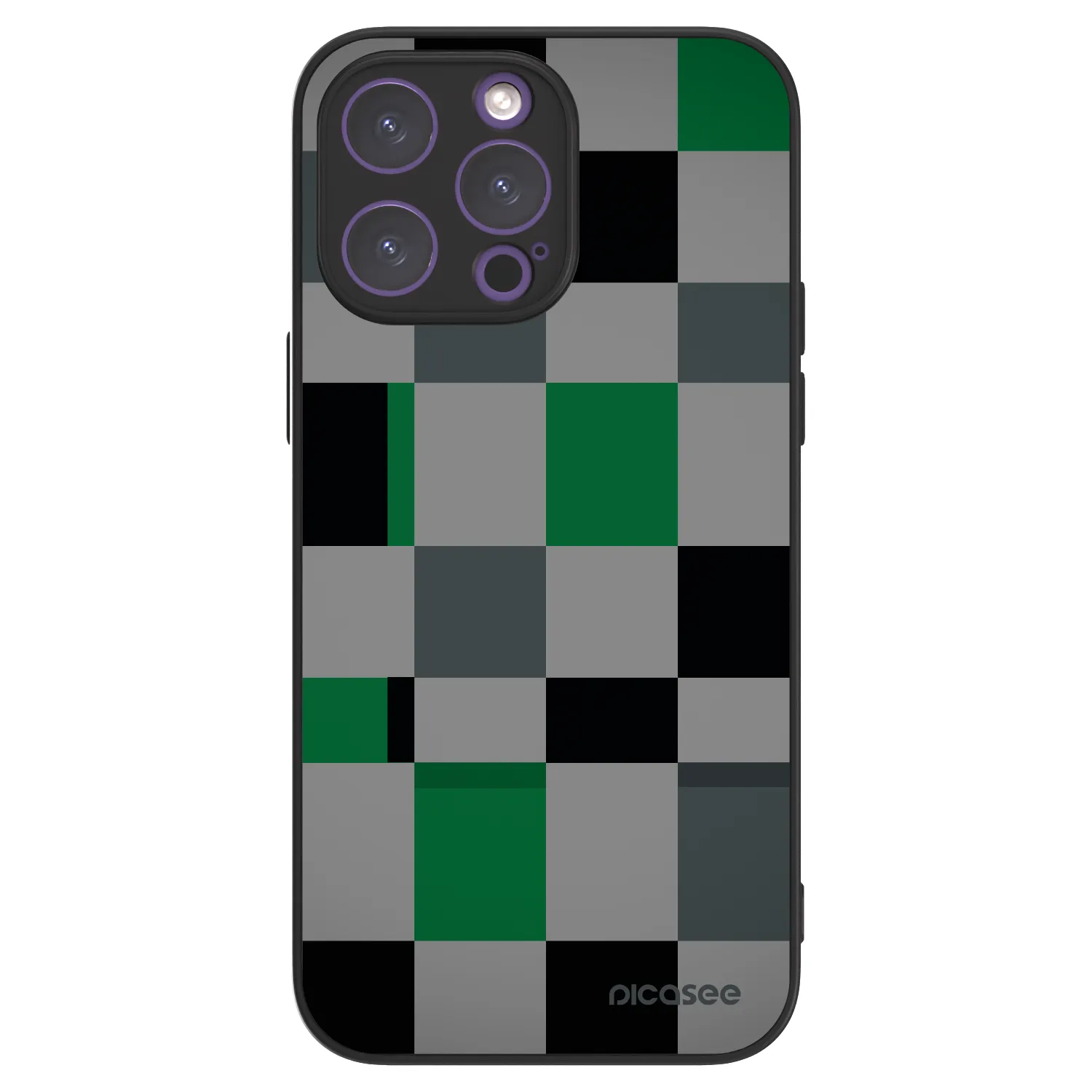 Picasee ULTIMATE CASE MagSafe za Apple iPhone 14 Pro Max - Block Grid