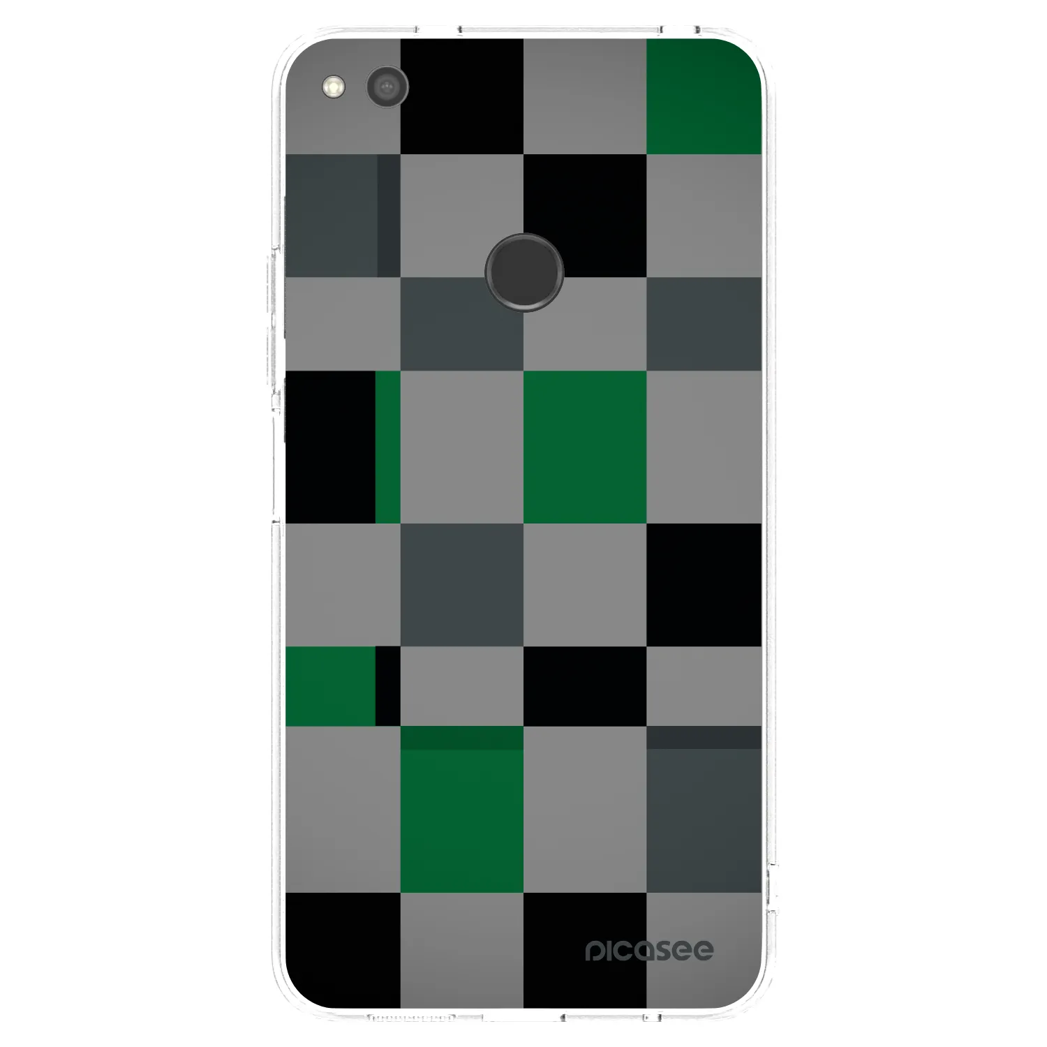 Picasee silikonska prozirna maskica za Huawei Mate 40 Pro - Block Grid