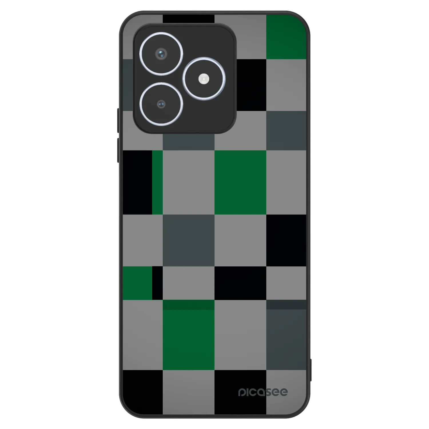 Picasee ULTIMATE CASE za Realme C53 - Block Grid