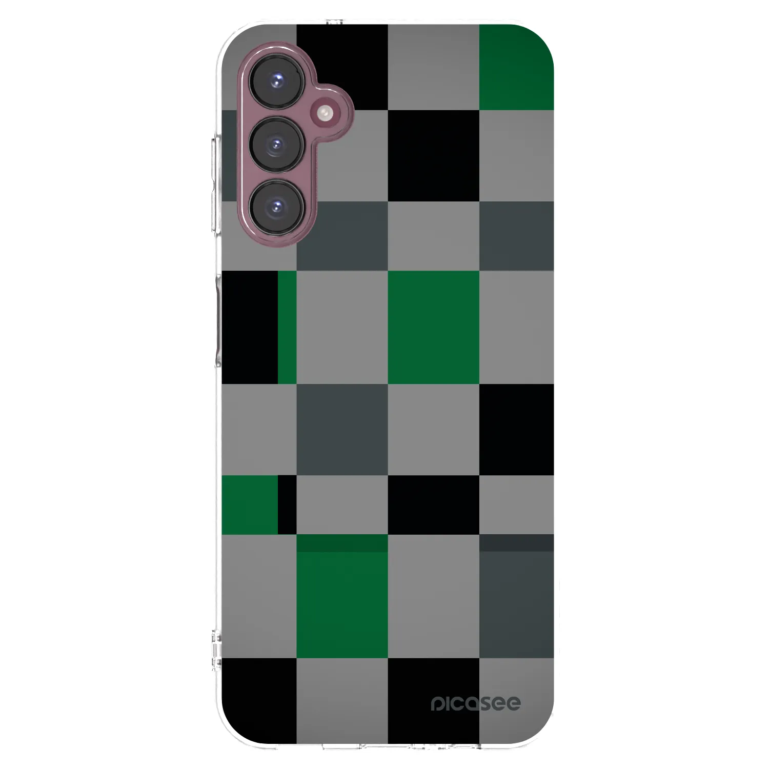 Picasee silikonska prozirna maskica za Samsung Galaxy A05s A057G - Block Grid