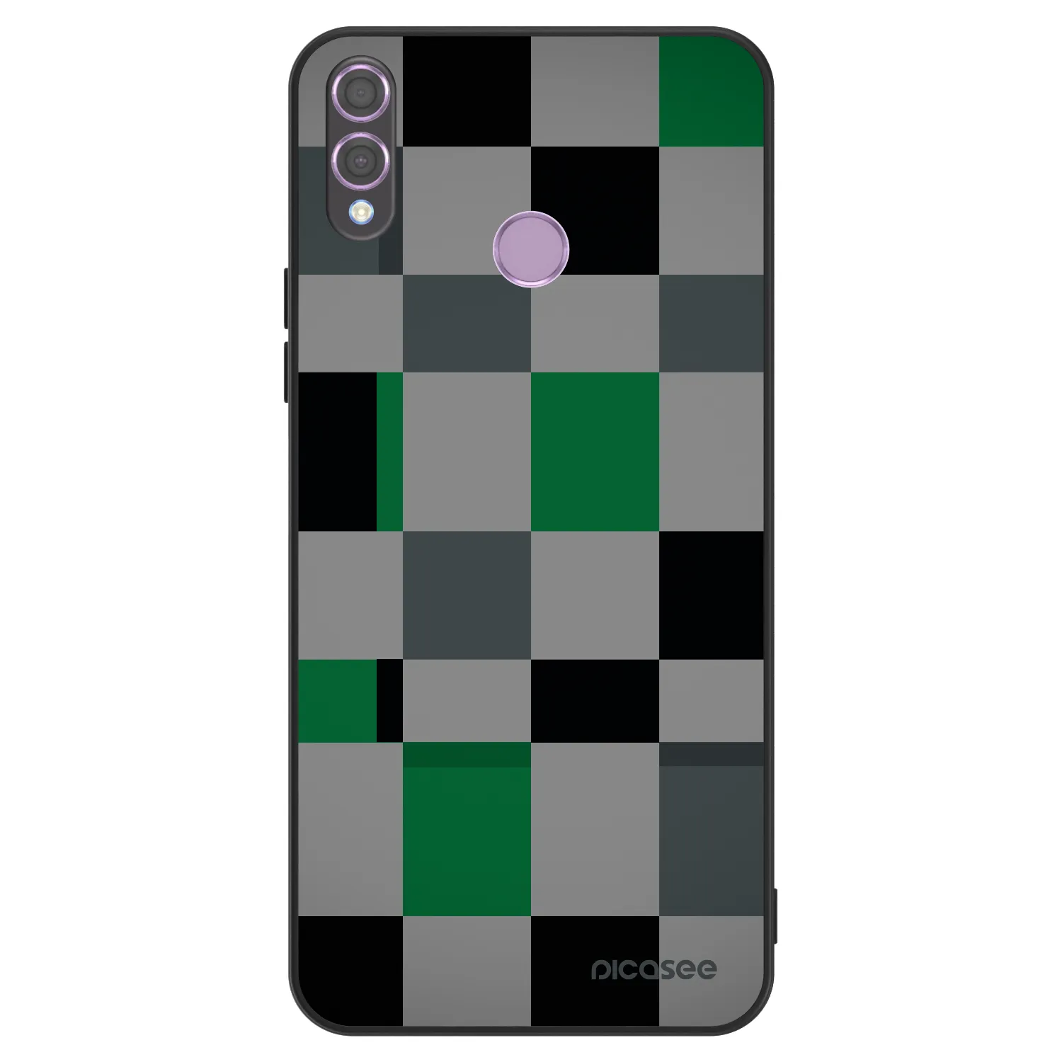 Picasee ULTIMATE CASE za Honor 8X - Block Grid