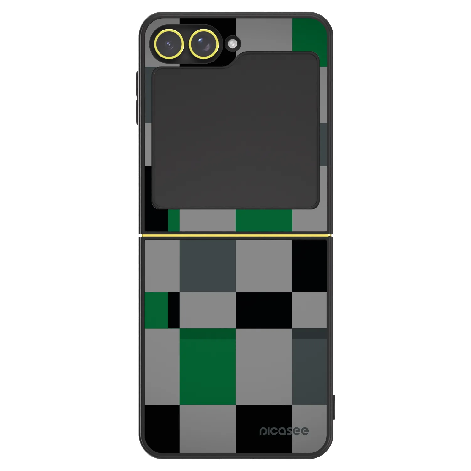 Picasee ULTIMATE CASE za Samsung Galaxy Z Flip5 5G - Block Grid