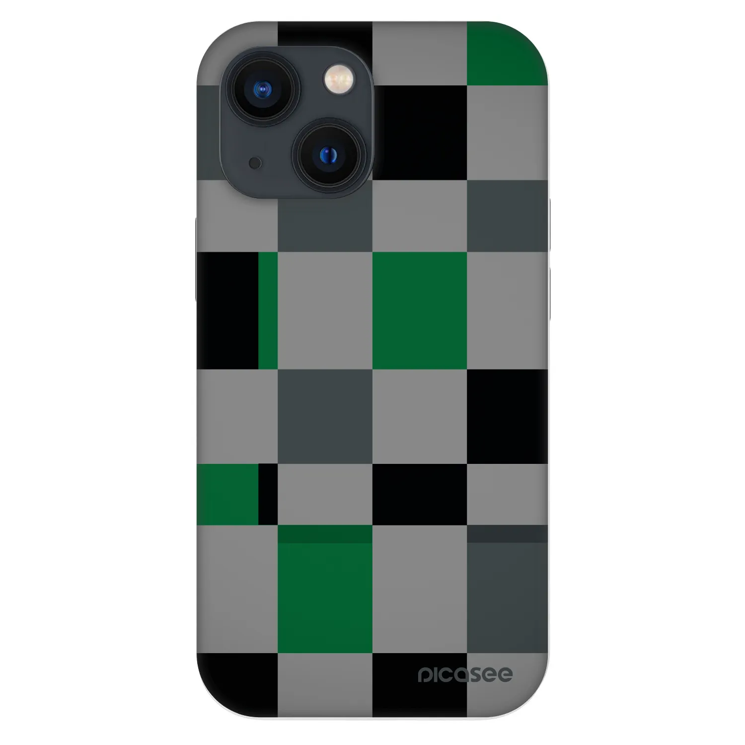 Picasee Fashion Case za Apple iPhone 13 mini - Block Grid
