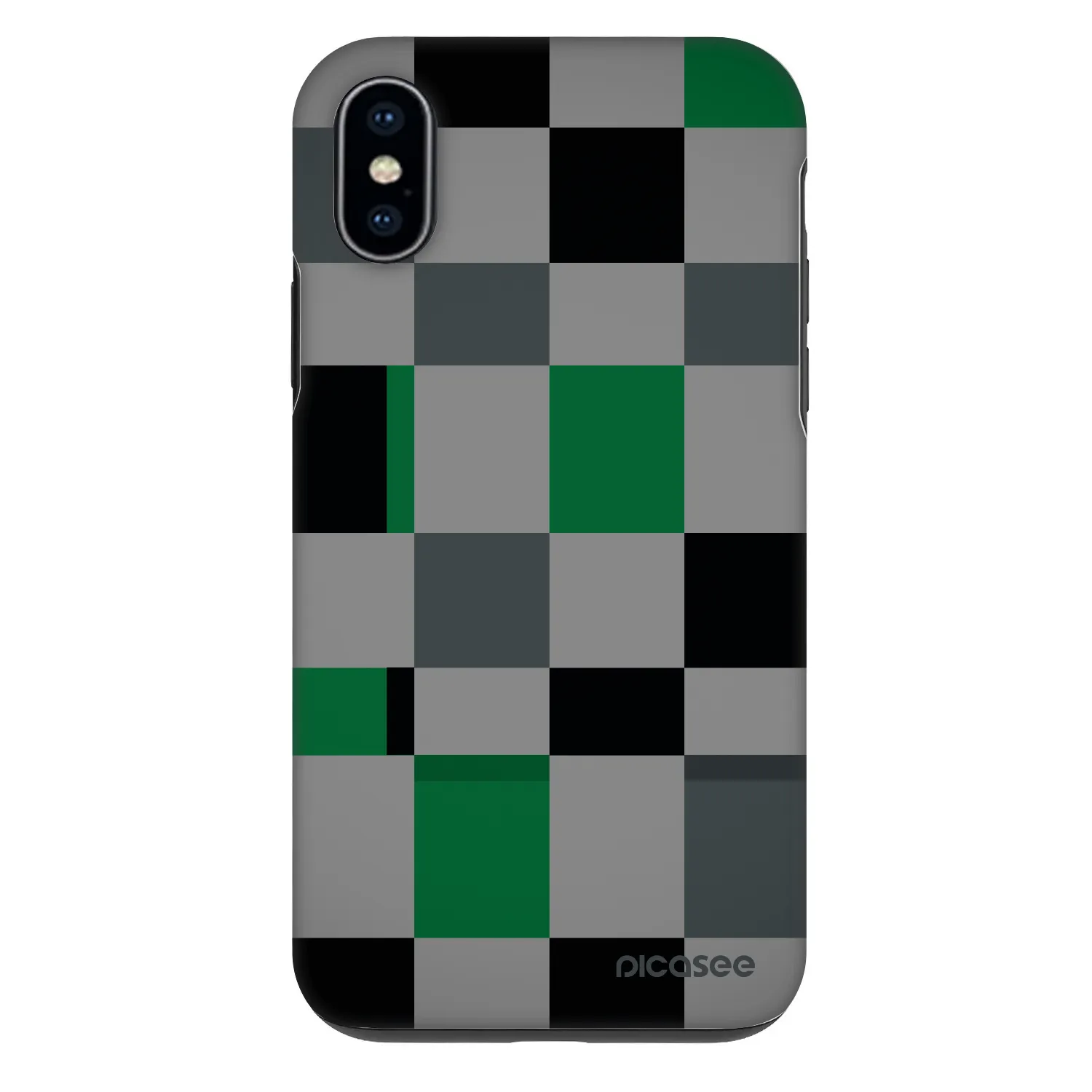 Picasee Fashion Case za Apple iPhone X/XS - Block Grid