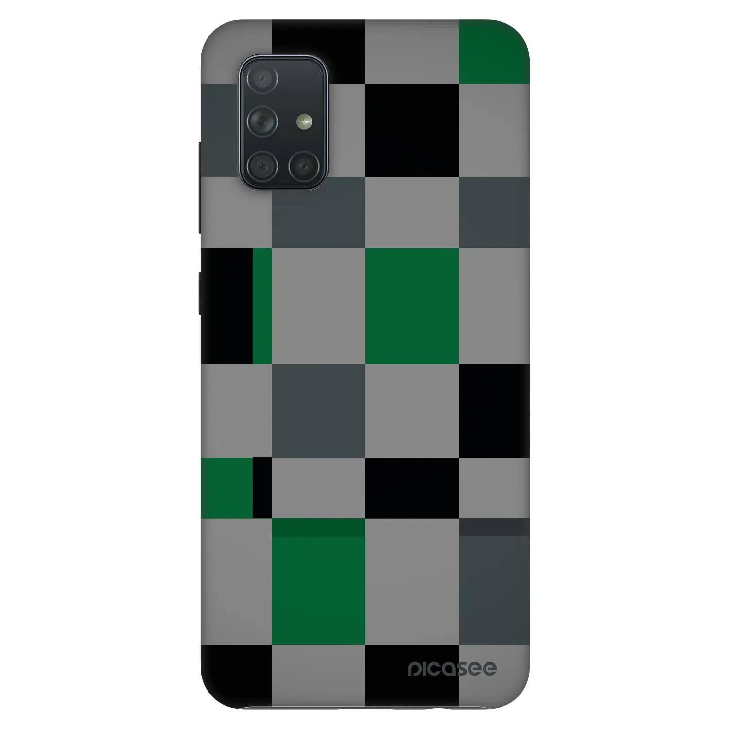 Picasee Fashion Case za Samsung Galaxy A71 A715F - Block Grid
