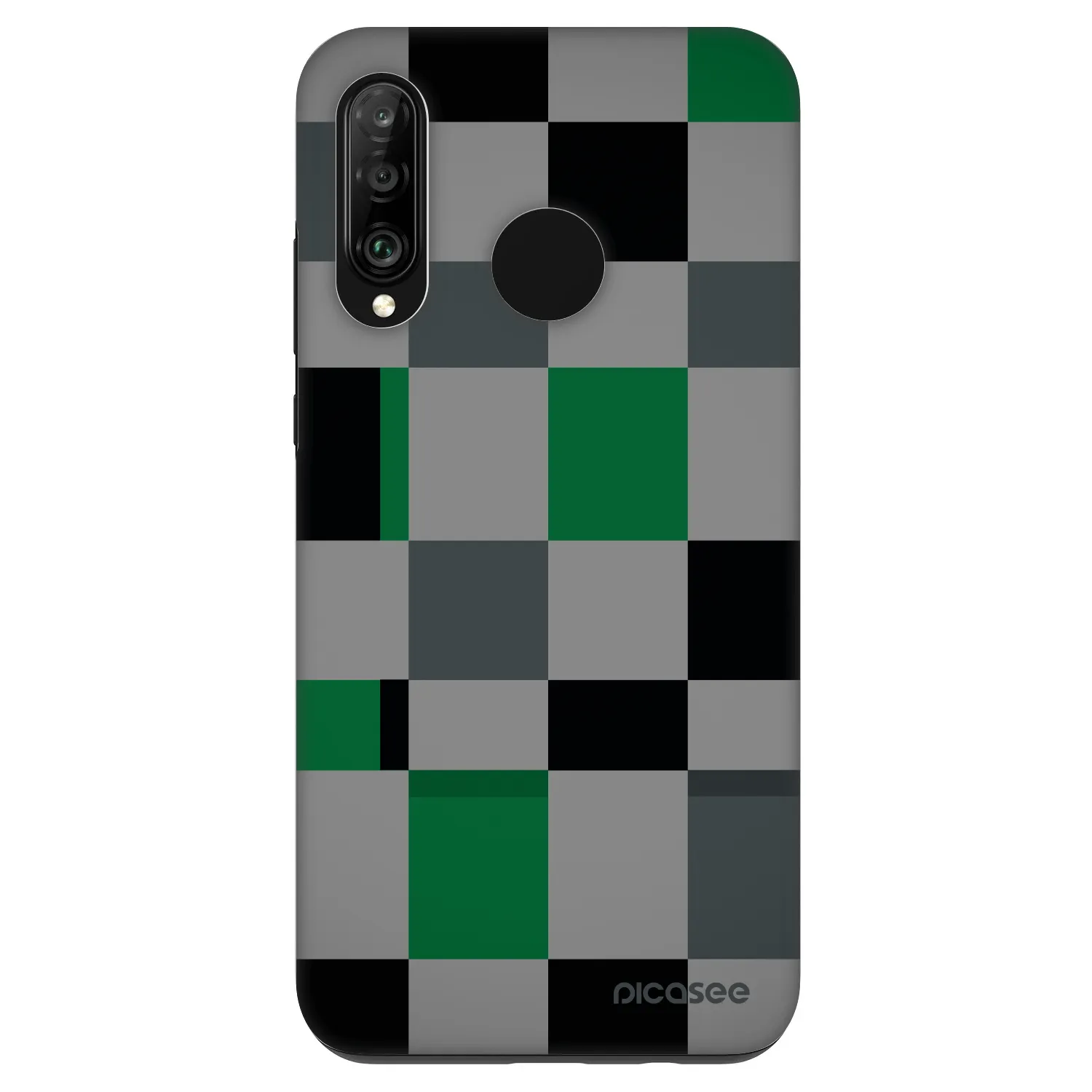 Picasee Fashion Case za Huawei P30 Lite - Block Grid
