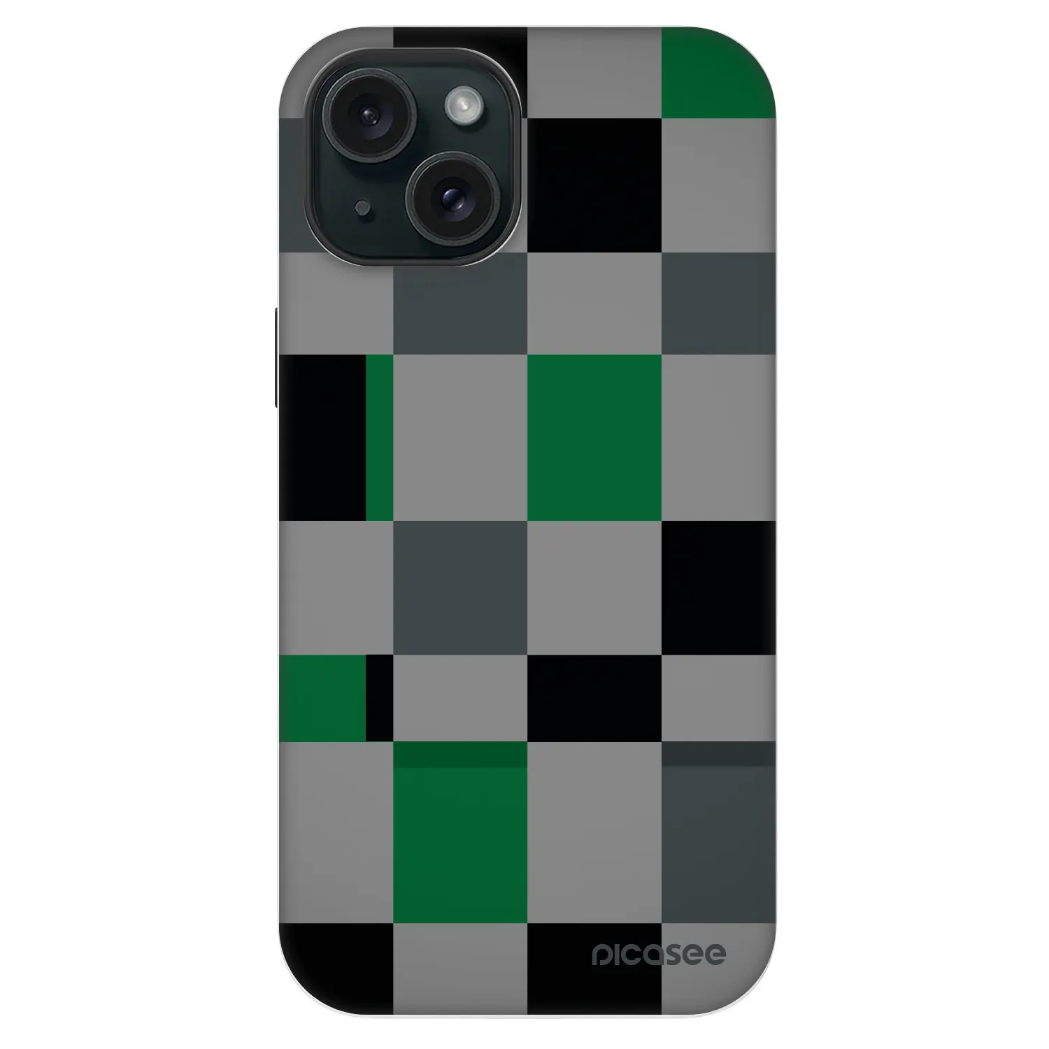 Picasee Fashion Case MagSafe za Apple iPhone 14 - Block Grid