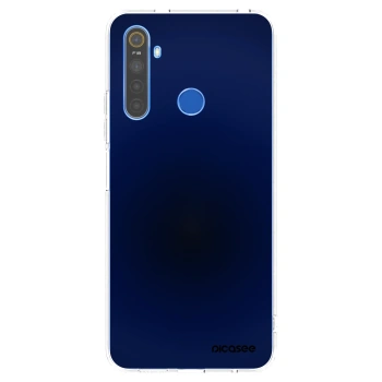 Picasee silikonska prozirna maskica za Realme 5 - Deep Ocean