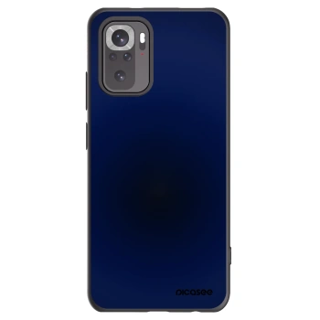Picasee crna silikonska maskica za Xiaomi Redmi Note 10 - Deep Ocean