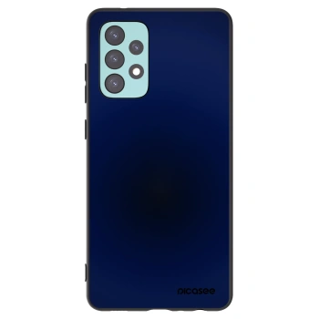 Picasee crna silikonska maskica za Samsung Galaxy A72 A725F - Deep Ocean