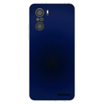 Picasee silikonska prozirna maskica za Xiaomi Poco F3 - Deep Ocean
