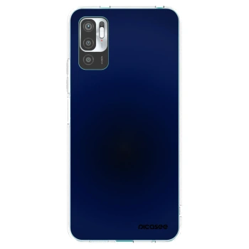 Picasee silikonska prozirna maskica za Xiaomi Redmi Note 10 5G - Deep Ocean