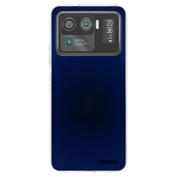 Picasee silikonska prozirna maskica za Xiaomi Mi 11 Ultra - Deep Ocean