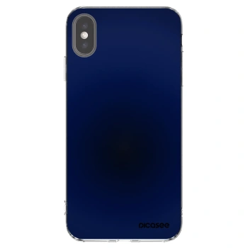 Picasee silikonska prozirna maskica za Apple iPhone XS Max - Deep Ocean