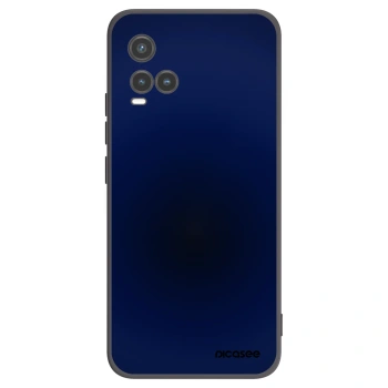 Picasee crna silikonska maskica za Vivo Y33s - Deep Ocean