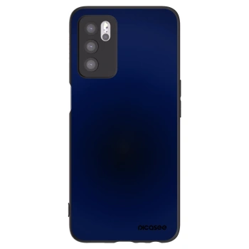 Picasee crna silikonska maskica za OPPO A16s - Deep Ocean